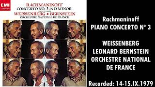 Rachmaninov Piano Concerto n° 3 Weissenberg Leonard Bernstein Orchestre National de France [upl. by Anairad]