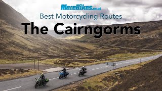 Cairngorms Snow Roads  The BEST Motorcycling Routes [upl. by Bibby]