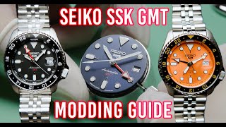 SEIKO SSK GMT MODDING  EVERYTHING YOU NEED TO KNOW [upl. by Yesrej741]