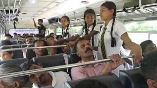 Sri Lankaශ්‍රී ලංකාCeylonBus Ride to Kandy [upl. by Nirat]