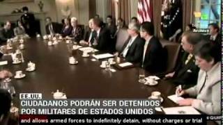 Barack Obama contradicts himself and approves NDAA [upl. by Eico91]