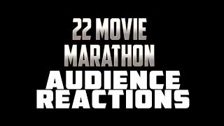 MCU 22 Movie Marathon Audience Reactions SPOILERS Endgame Included [upl. by Rozele]