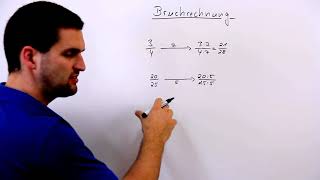 Bruchrechnung Brüche Schreibweisen beim Erweitern amp Kürzen  Mathe by Daniel Jung [upl. by Chlores]