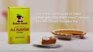 How to Make Pie Crust  Baking Recipes  Robin Hood [upl. by Hayilaa850]