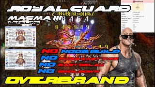 👨‍🦲iRO Royal Guard Overbrand  Magma 3 Leveling  No Noob Build  No FCT  No CDlay  No Cooldown [upl. by Rudiger950]