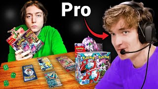 Build a Pokemon Deck from ONLY a Booster Box Then We Battle [upl. by Buatti358]