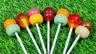 Satisfying video Asmr Lollipops candy and chocolate gummy candy and chocolate  chupa chups lolipop [upl. by Haberman]