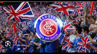 quotTHE SASHquot GLASGOW RANGERS FANS CHANT  FORTRESS IBROX  BRITISH ISLES [upl. by Namyac628]