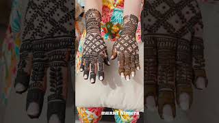 Nainon ne bandi aisi dor re 💖 Mehndibyruku mehndi hennamagic mehndidesign [upl. by Dorreg]