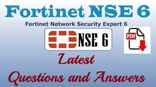 Part8 Fortinet NSE6 Fortinet Network Security Expert 6  Practice Questions amp Answers [upl. by Carhart939]