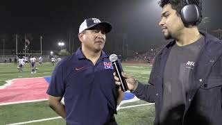 Brownsville ISD Football Brownsville Veterans Memorial Chargers vs Corpus Christi Miller Buccaneers [upl. by Eisnyl]