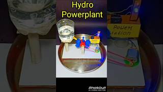 🔥DIY Hydroelectricity  🤑 How To Make A Hydroelectricity At Home shorts youtubeshorts [upl. by Nerrawed35]