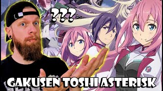 Gakusen Toshi Asterisk Openings and Endings Reaction [upl. by Teragramyram]