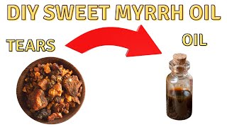 Unbelievable DIY Myrrh Fragrance Make This Sensational Oil at Home [upl. by Richard]