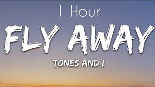 TONES AND I  FLY AWAY Lyrics 1 Hour [upl. by Eldreda]