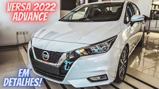 NOVO NISSAN VERSA 2022 ADVANCE  O MELHOR CUSTO BENEFICIO [upl. by Odilo]