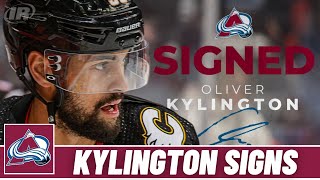 Avalanche Sign Oliver Kylington To OneYear Contract  Instant Reaction [upl. by Ilysa]