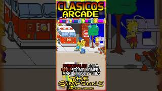 The Simpsons Arcade Clasicazo de las maquinitas retrojuegos thesimpsons arcade konami gaming [upl. by Carlie]