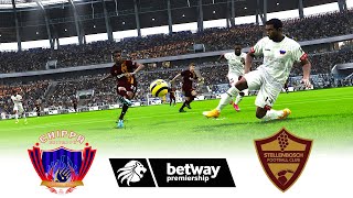 🔴CHIPPA UNITED vs STELLENBOSCH ⚽ BETWAY PREMIERSHIP 2425 ⚽ FOOTBALL GAMEPLAY HD [upl. by Kissie]