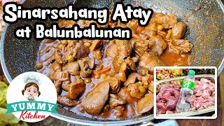 SINARSAHANG ATAY AT BALUNBALUNAN  Subukan mo ito sa Atay at Balunbalunan mapapaextra rice ka [upl. by Enyamert338]