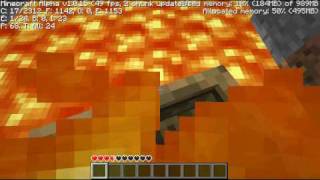 Minecraft Boat In Lava [upl. by Chapen818]