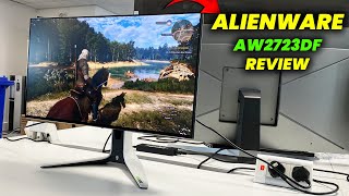 Alienware AW2723DF review 2024 240Hz Gaming Bliss with HDR Gaming Monitor [upl. by Anikas712]