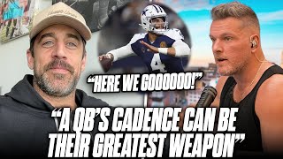 Aaron Rodgers Breaks Down Why QBs Have Different Cadences amp How They Can Be Game Changers [upl. by Albert]