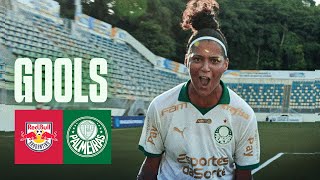 GOOLS  RB BRAGANTINO 2 X 2 PALMEIRAS  BRASILEIRO FEMININO 2024 [upl. by Clementia493]