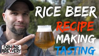 Mastering Rice Beer Stepbystep All Grain Brewing Guide [upl. by Aritak]