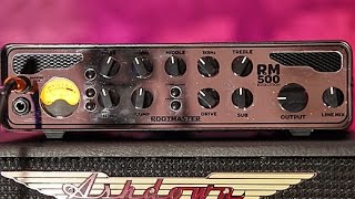 Review Demo  Ashdown RM500EVO Bass Amp [upl. by Amata]