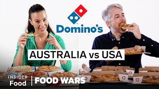 US vs Australia Dominos  Food Wars [upl. by Venezia]