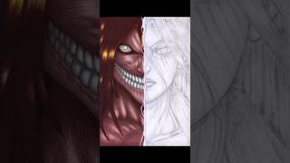 Drawing Eren Yeager  Attack Titan  Attack on Titan  Part 2  1 [upl. by Anirbak]