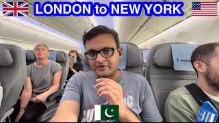 London to New York Fly Norse Atlantic trip review norse travelvlog [upl. by Rebane]