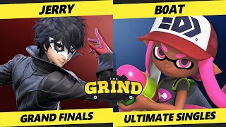 The Grind 247 GRAND FINALS  Jerry Joker Vs B0at L Inkling Smash Ultimate  SSBU [upl. by Gutow165]