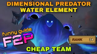 WATER DIMENSIONAL PREDATOR ON KARZHAN SUMMONERS WAR SW [upl. by Suillenroc537]