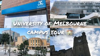 University of Melbourne Campus Tour  Visited my university [upl. by Philps638]