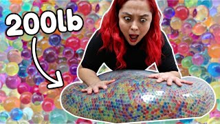 I Made The WORLDS BIGGEST ORBEEZ STRESS BALL😲 [upl. by Babs]