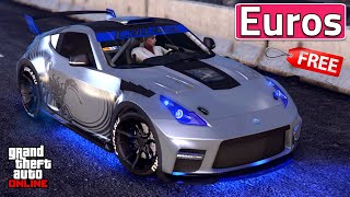 Annis Euros Best Customization  Free  Tokyo Drift Aggressive Build  GTA 5 Online [upl. by Nwavahs]