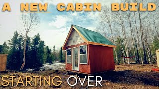 Start to Finish  Helping Friends Build A Remote Cabin Miles From Any Road [upl. by Anemij]