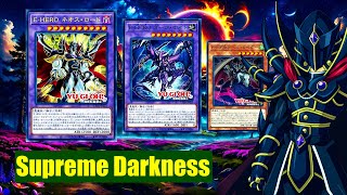 YuGiOh Master Duel PRO Evil HERO deckEvil HERO Neos LordSupreme DarknessSUDAJP [upl. by Risay]