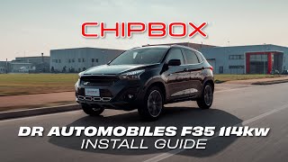 DR F35  CHIPBOX® Chip Tuning Install Guide  Seletron Performance [upl. by Etnemelc564]