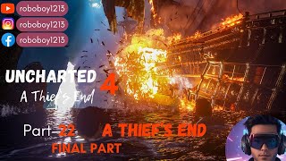 Uncharted A Thiefs End  Gameplay  Final Part  Part22  HP Omen  RTX 4060  shooting fire [upl. by Lot]