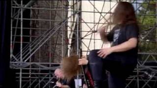 Cannibal Corpse No remorse live at wacken open air 2004 [upl. by Atekahs]