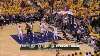 Dwyane Wade 41 LeBron James 28 combined 69 points vs Indiana Pacers NBA Playoffs [upl. by Enileve294]