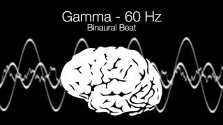 Genius Gamma Binaural Beat  60Hz 1h Pure [upl. by Etteoj340]