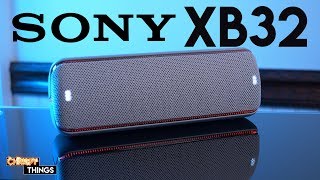 Sony XB32 Bluetooth Speaker Review What you NEED to know [upl. by Nimad]