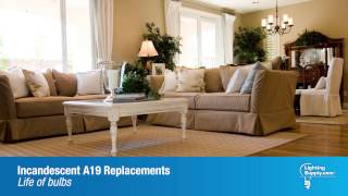 A19 Incandescent Bulb Replacement Options [upl. by Ssidnak857]