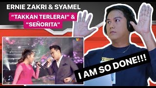 Ernie Zakri and Syamel  Takkan Terlerai amp Señorita ASK2019  REACTION [upl. by Arretnahs]