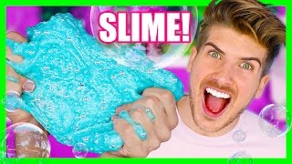 CRUNCHY FISHBOWL SLIME DIY [upl. by Yenatirb]