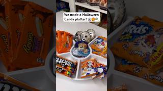 We made a Halloween Candy platter 👻🎃🍭 halloween candy candyshop october platter [upl. by Arsi959]